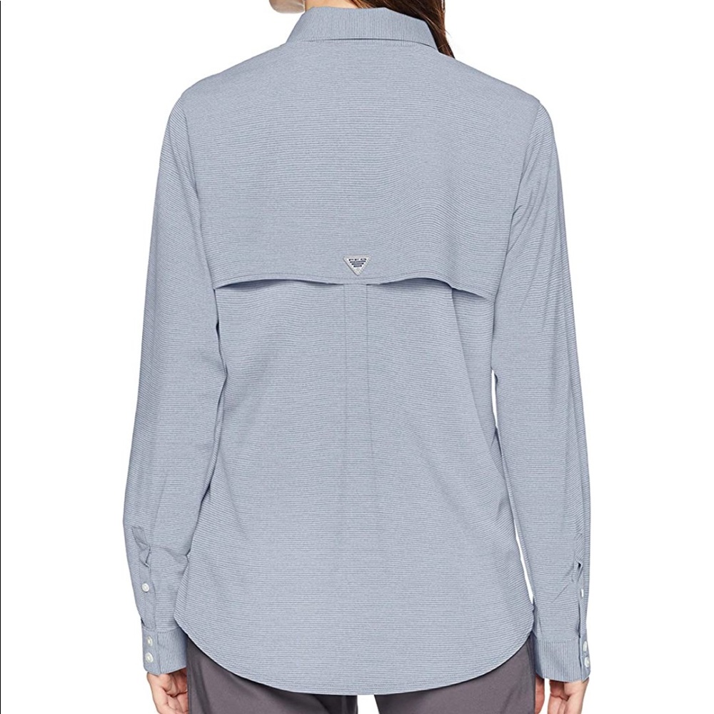 Columbia Women’s Reel Relaxed Woven Long Sleeve - Picture 2 of 16